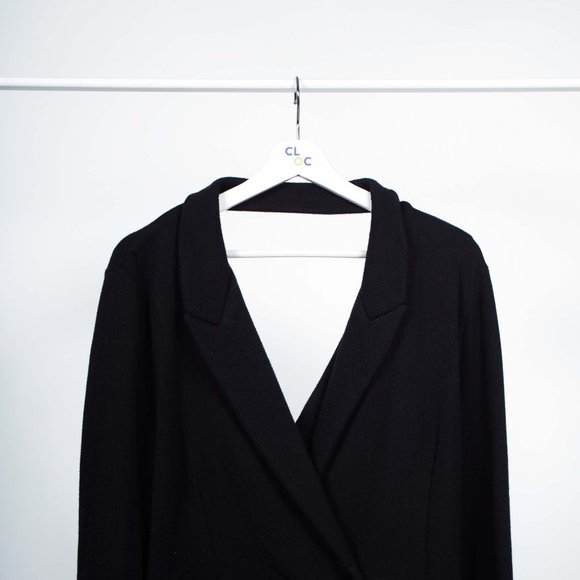 T Alexander Wang Open Back Cotton Blazer - Picture 3 of 3